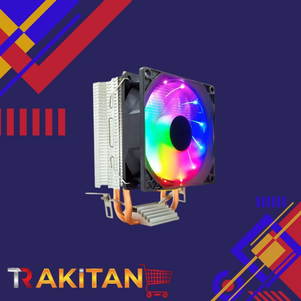 RGB Fan Processor Cooler AMD dan Intel