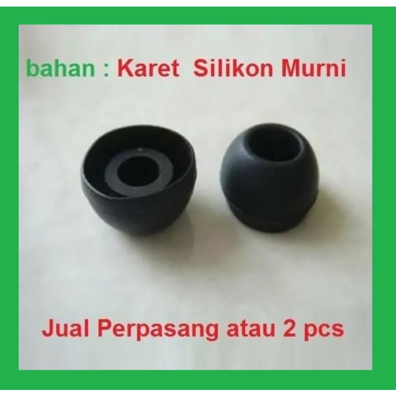 Karet Silikon Eartips -Earbud untuk Headset