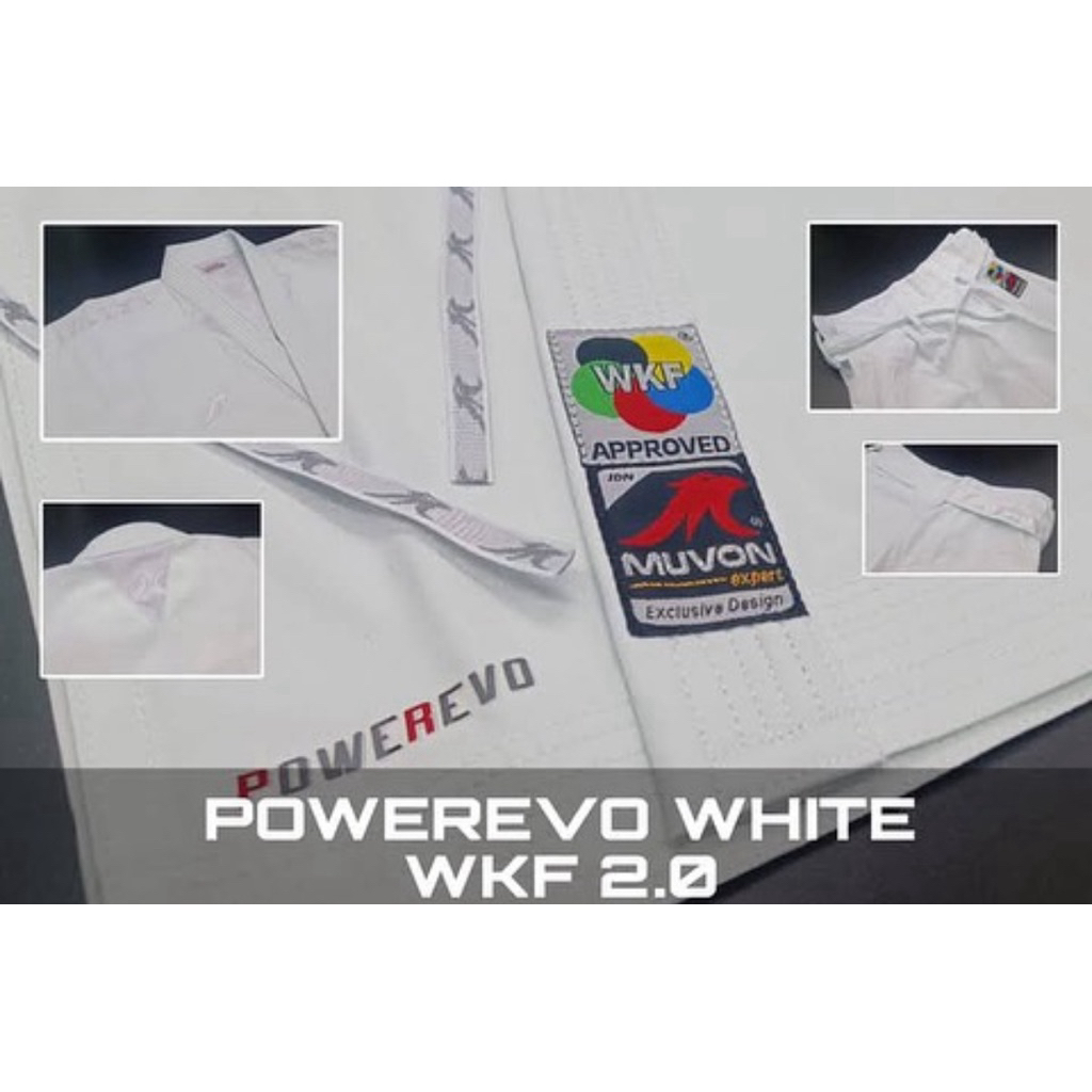 KARATE-GI KATA MUVON POWER EVO WHITE