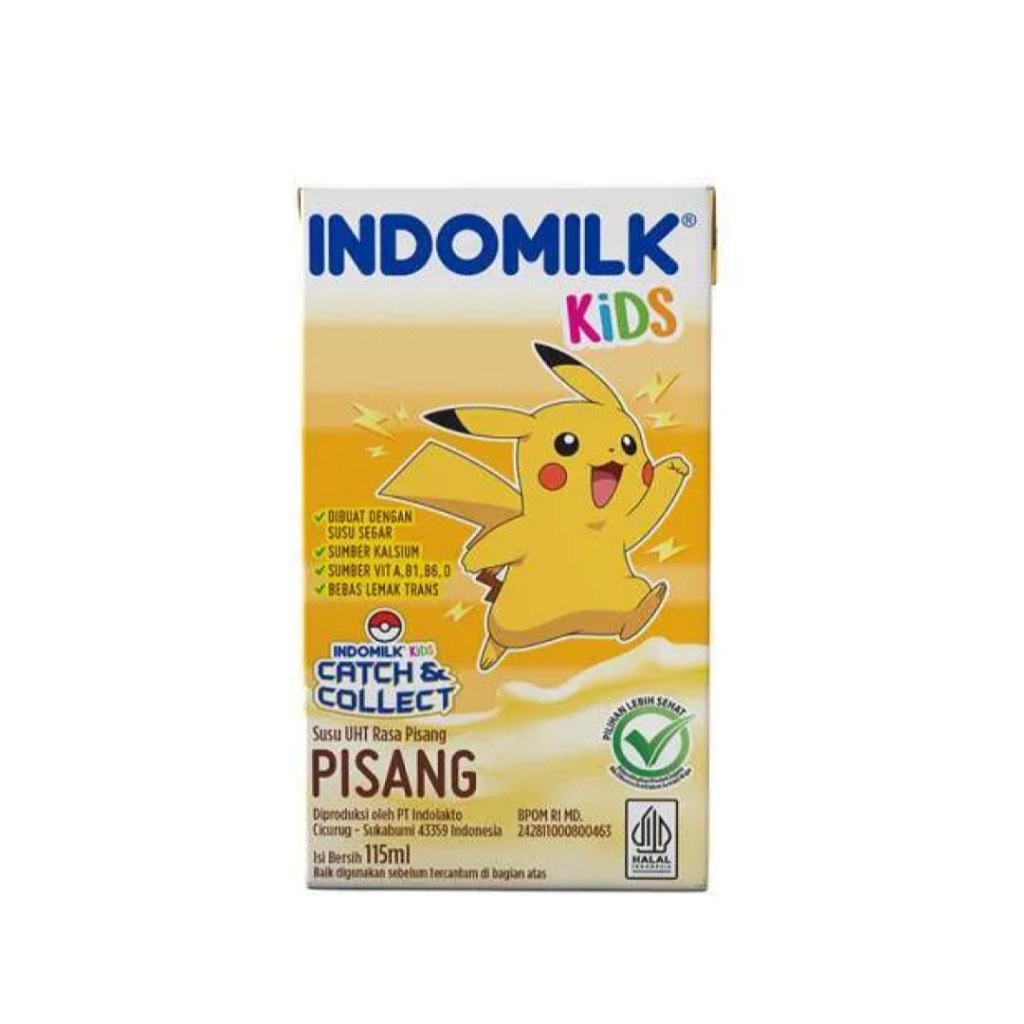 

Indomilk Kids Susu UHT Rasa Pisang 115 ml