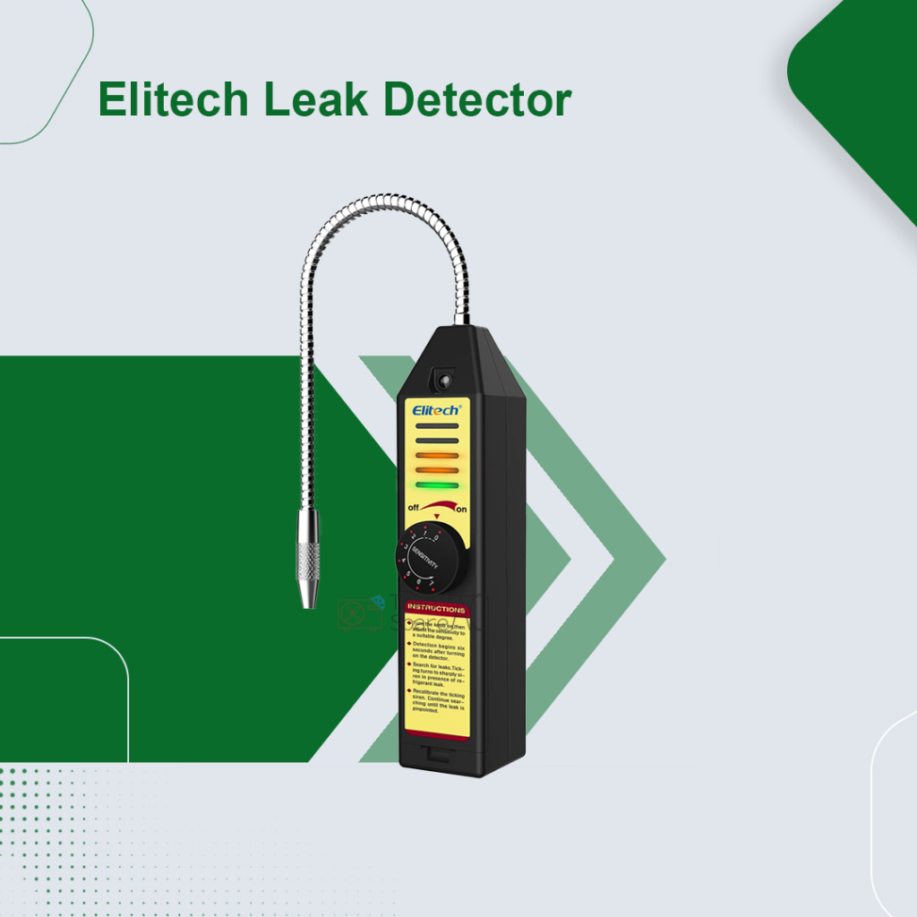 Elitech Detector Freon Leak Analyzer AC Alat Deteksi Kebocoran Gas