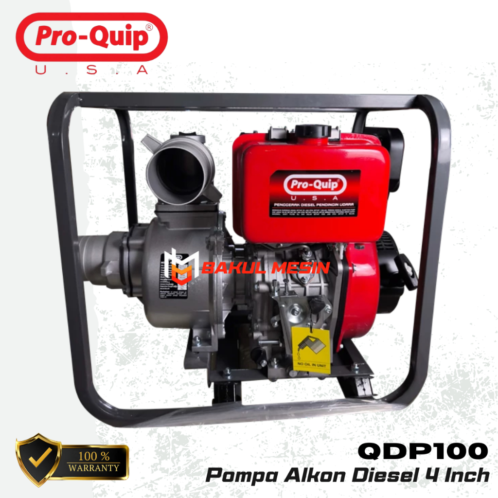 ProQuip QDP100 Pompa Alkon Diesel QDP 100 Pompa Air Pompa Irigasi 4"