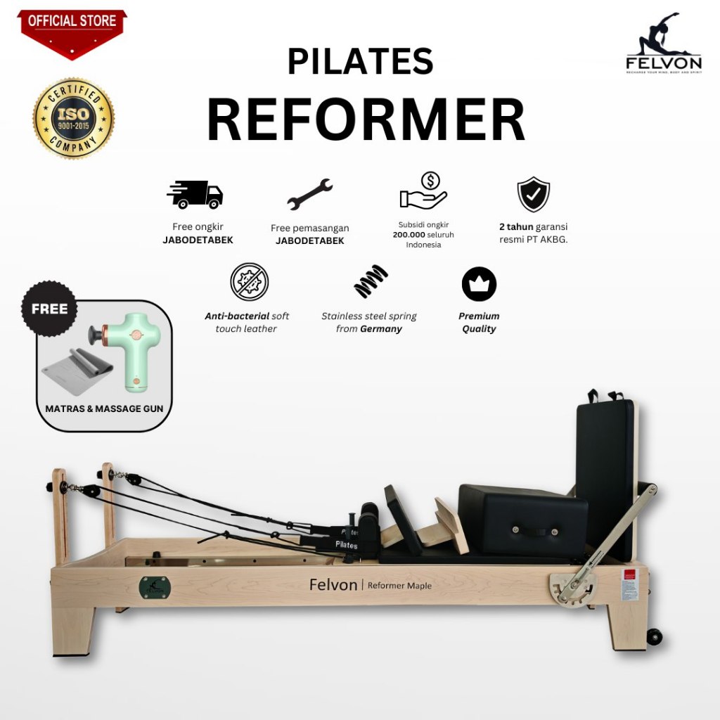 Felvon Pilates Reformer