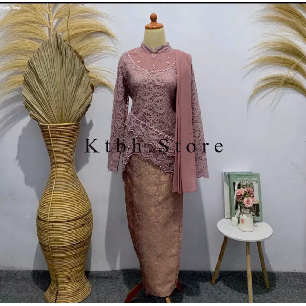 preloved one set kebaya 1x pakai