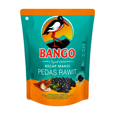 

kecap manis bango pedas pouch 210