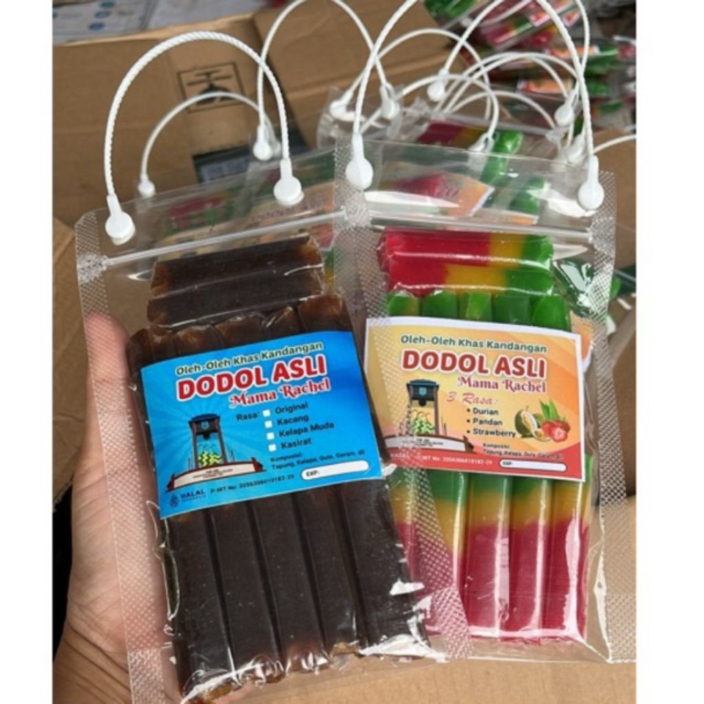 

dodol kandangan kemasan tas