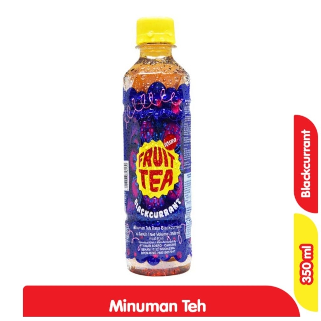 

PROMO!! Fruit Tea Blackcurrant 350ml