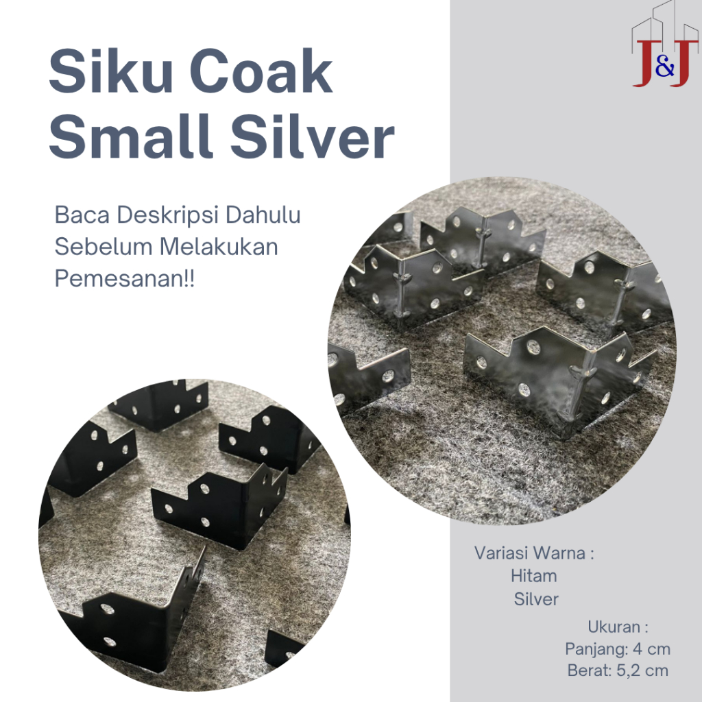 Siku Coak Kecil / Siku L Pojok /Siku box hard case L Kecil