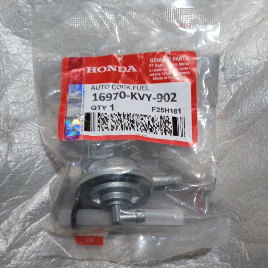 16970 KVY 902 original AHM Astra Honda motor HGP genuine part NOS KRAN keran BENSIN auto cock fuel f