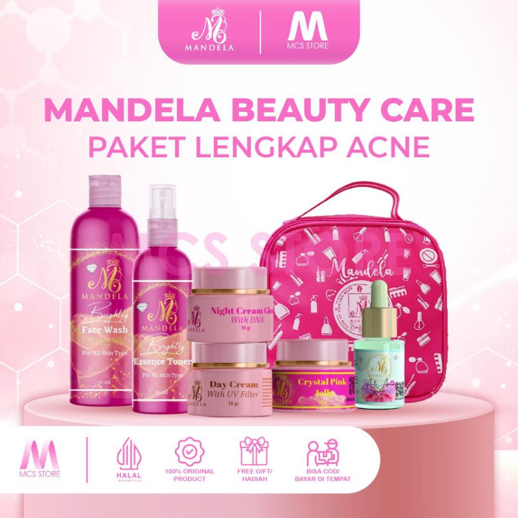 

MCS Store - Mandela Beauty Care Paket Wajah All variant - 6 Item Product