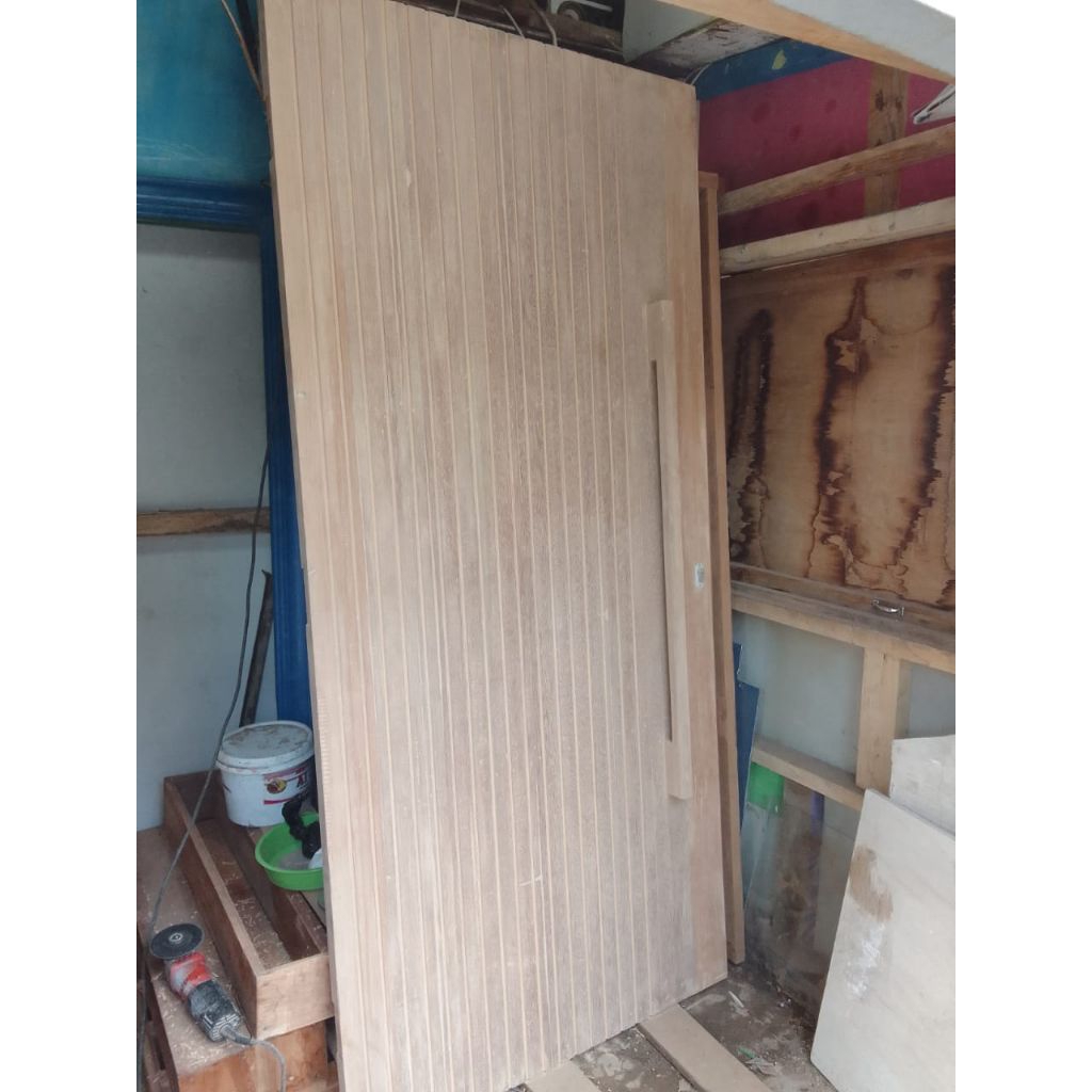 daun pintu kayu kamper tebal