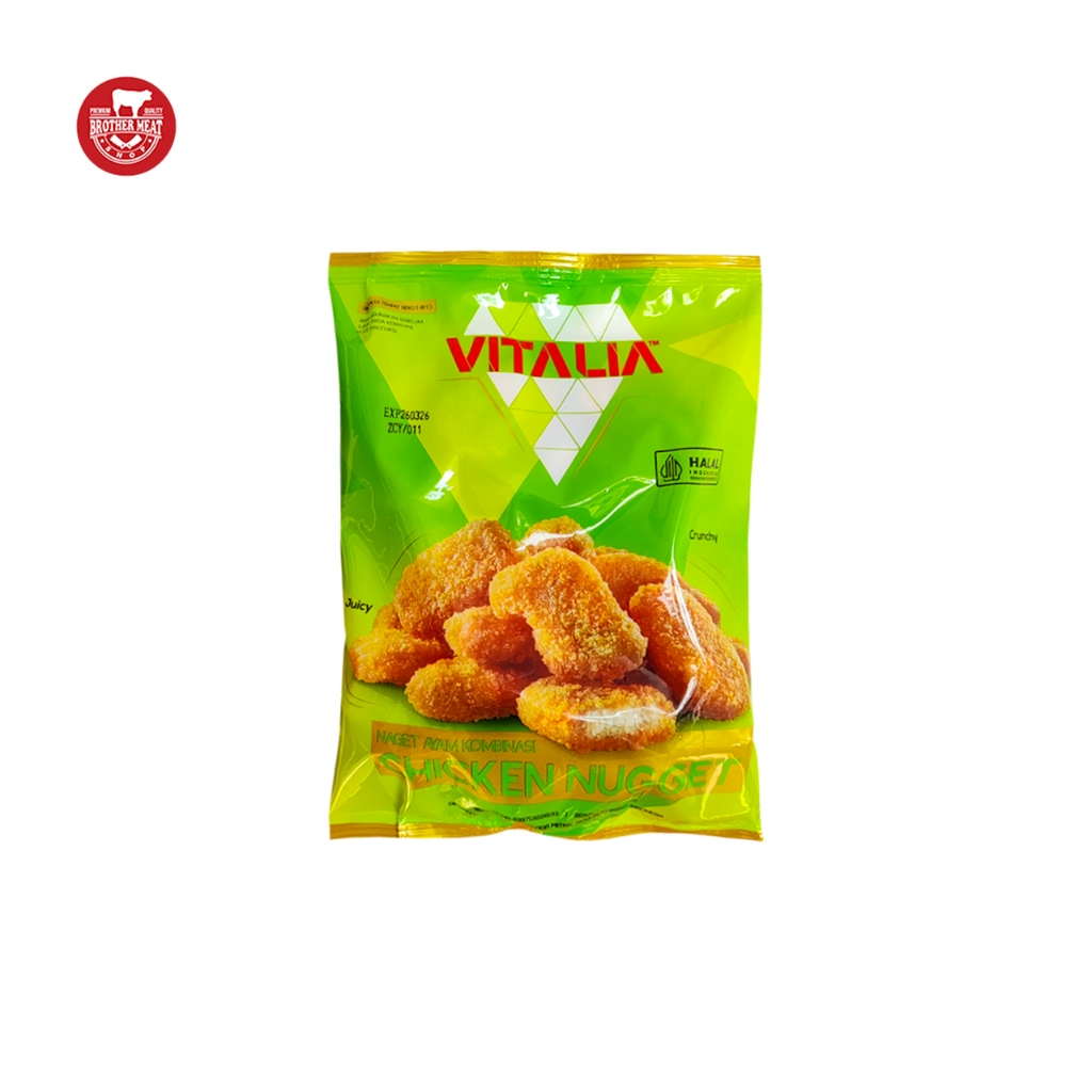 

Vitalia Chicken Nugget 500gr - Brothermeatshop