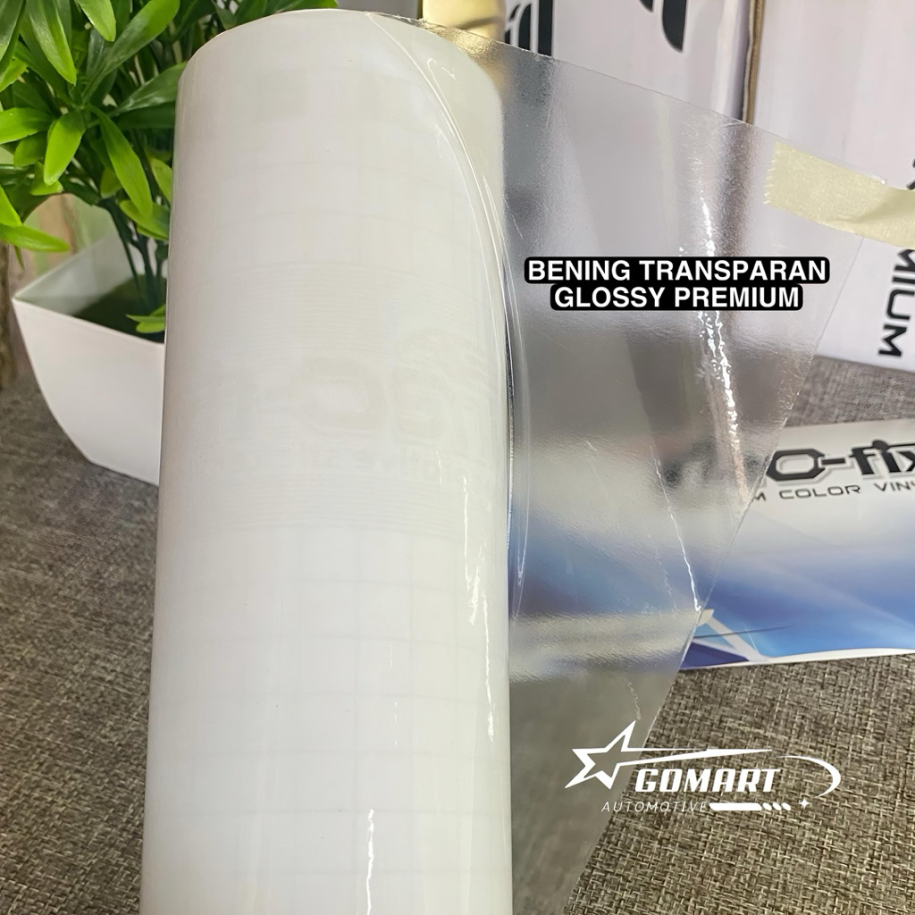 skotlet motor bening transparan glossy sticker scotlite profix bening transparan glossy premium