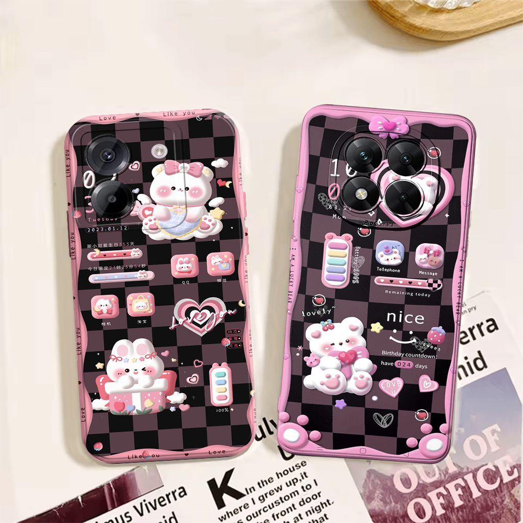 Poco M7 Pro Poco M6 Poco X6 Poco X7 Poco X6 Pro Poco X7 Pro Poco X5 Poco X5 Pro - Silikon - Motif Be