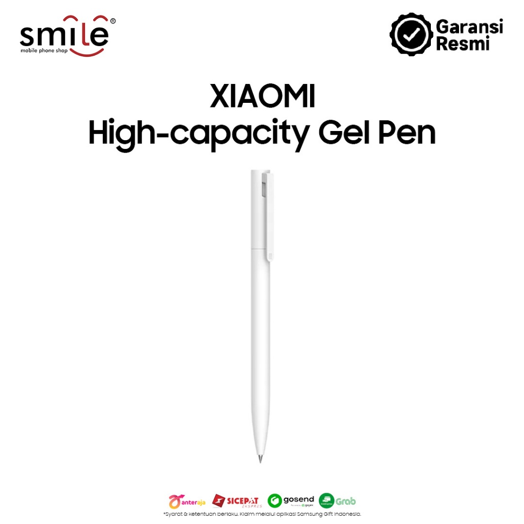 

Xiaomi Ballpoint Pen (10 Pack) | Smooth writing | Rectable design | Lightweight grip - GARANSI RESMI