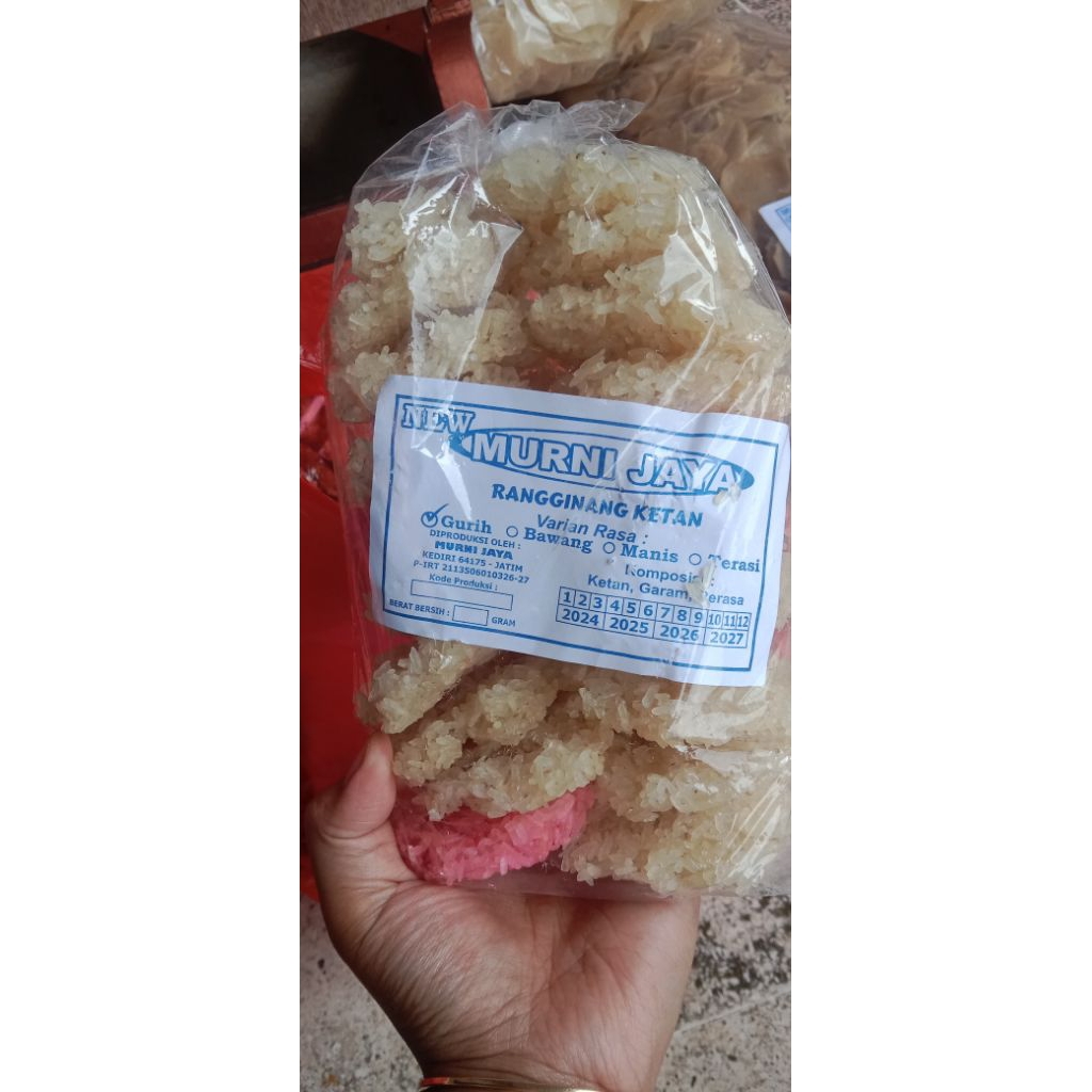 

Rp 20000 Rengginang Aneka rasa 500 gr