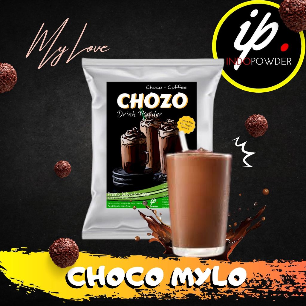 

Bubuk minuman rasa COKLAT MYLO 1Kg - Serbuk CHOCO MYLO - Bubuk Minuman Aneka rasa untuk Cafe
