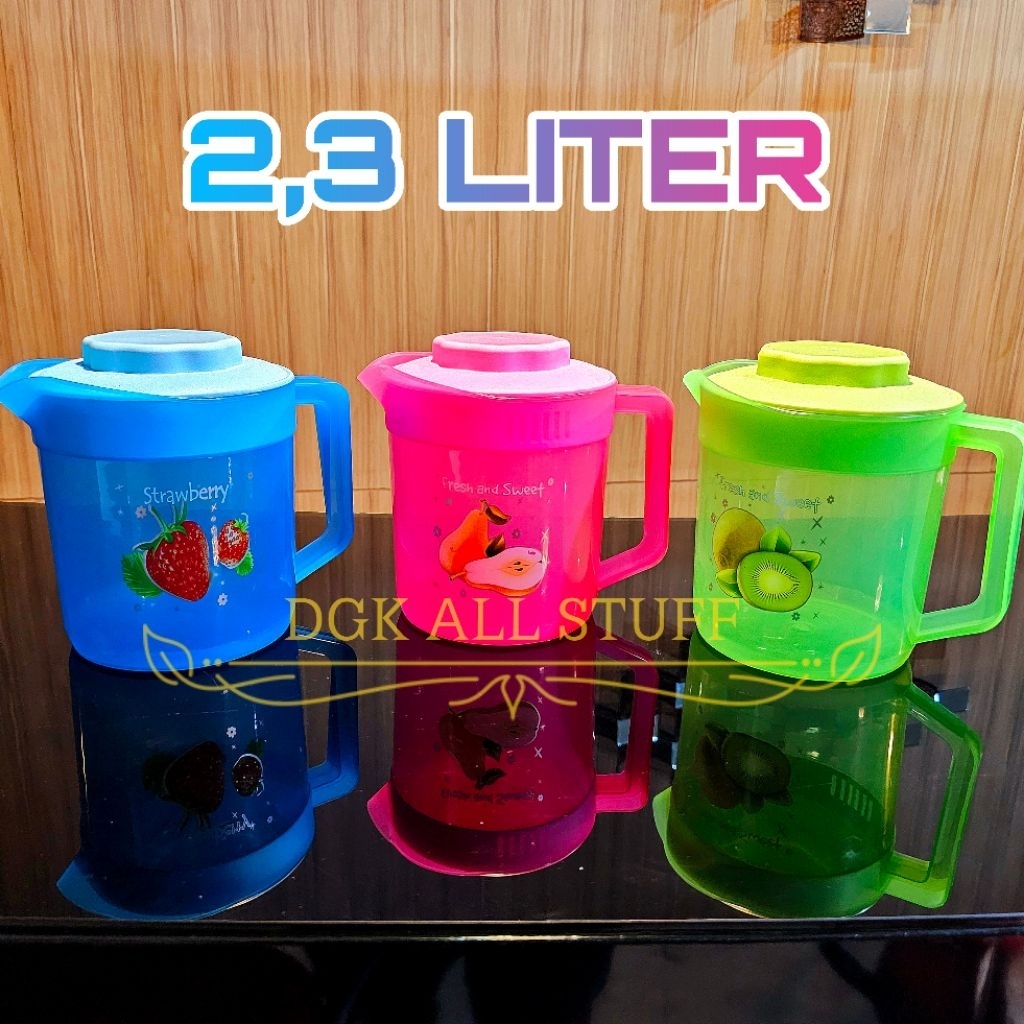 Teko Ceret Eskan Esgan Air Teapot Water Jug Waterjug Pitcher 2,3L 2,3 L 2,3 Liter 2.3L 2.3 L 2.3 Lit
