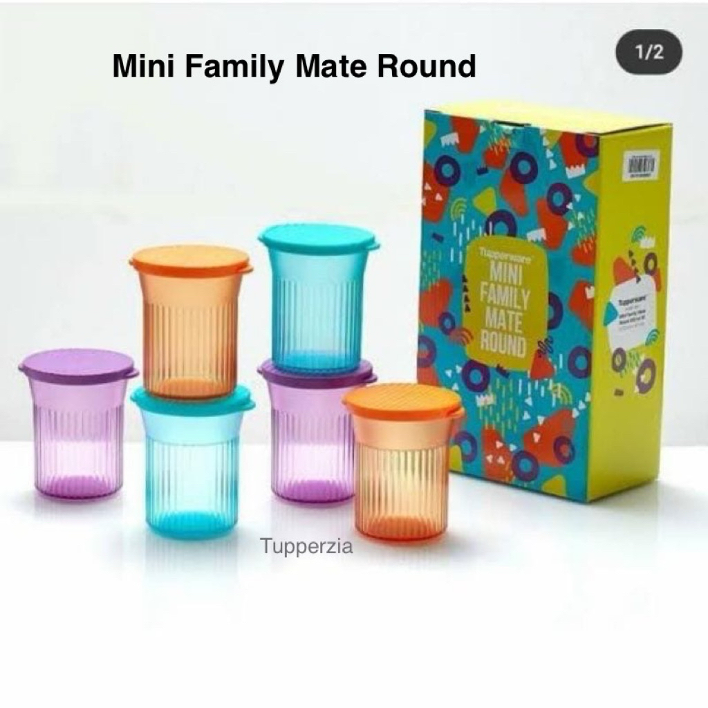 Mini Family Mate Round Tupperware