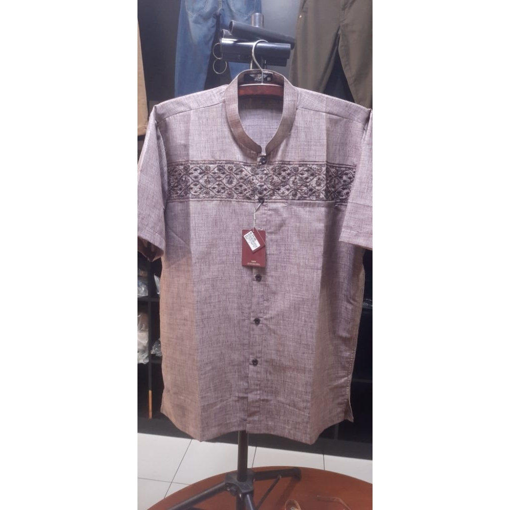 KEMEJA MUSLIM GUFO DENGAN BORDIR TIMBUL ☆☆ 100% ORIGINAL ☆☆ BISA COD ♡♡ STOK TERBATAS CUMA 3PC ☆☆ HA