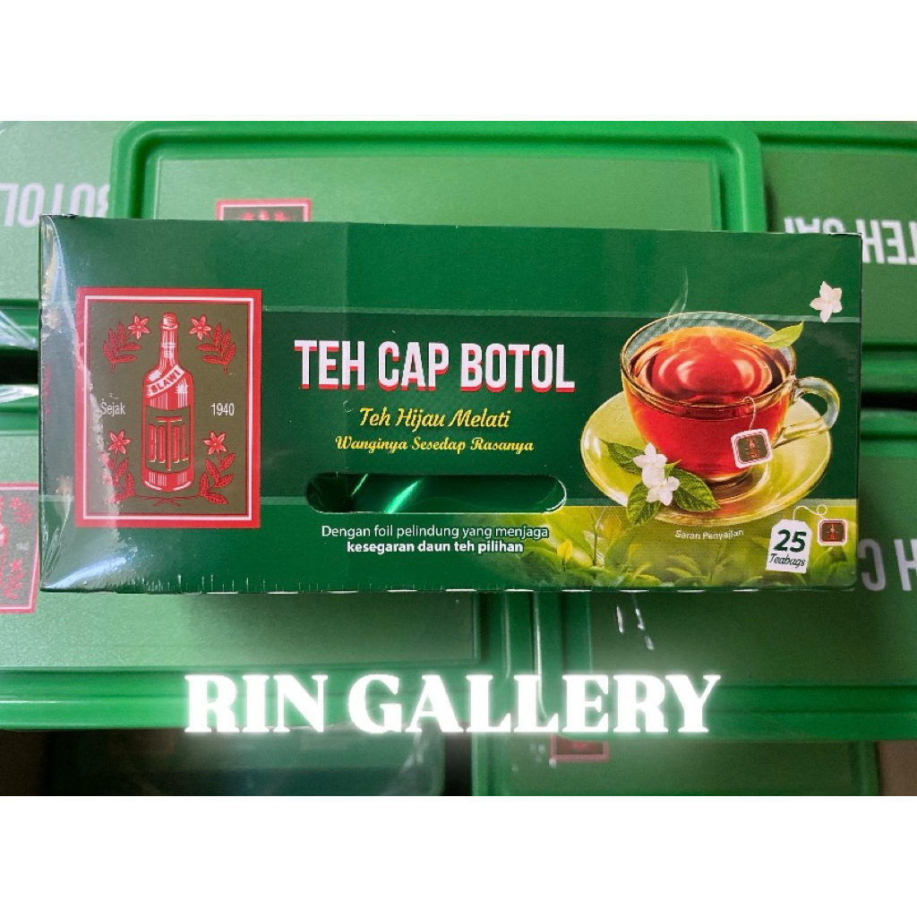 

Teh Hijau Melati Cap Botol