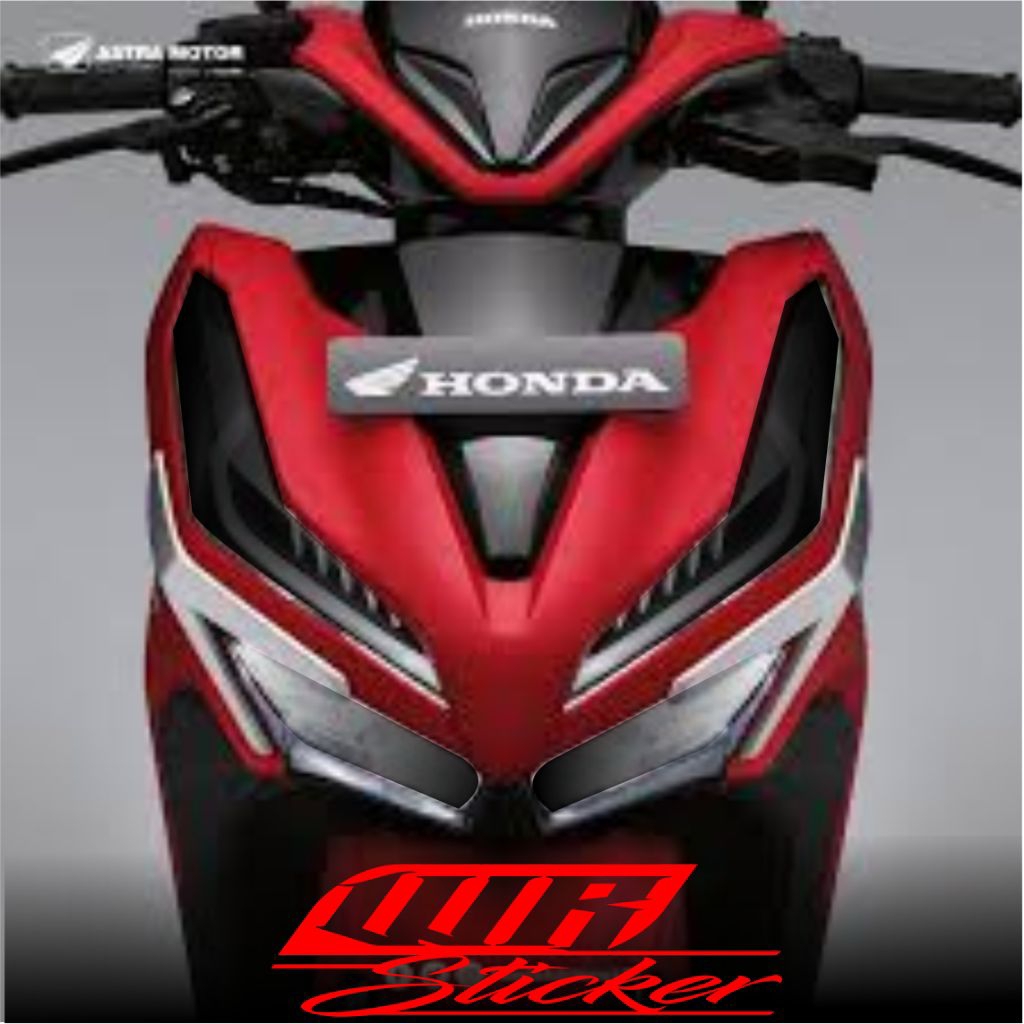 stiker untuk lampu Vario 125-150 stiker lampu depan satu set