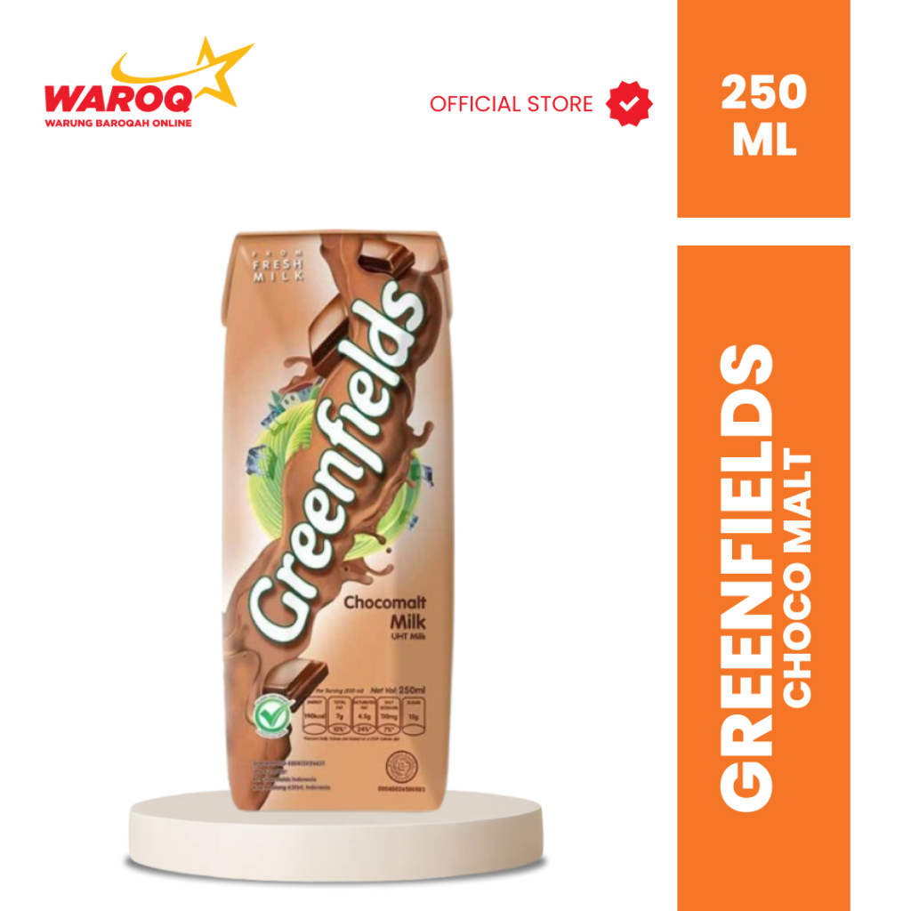 

GREENFIELDS CHOCOMALT 250ML KOTAK (DUS)