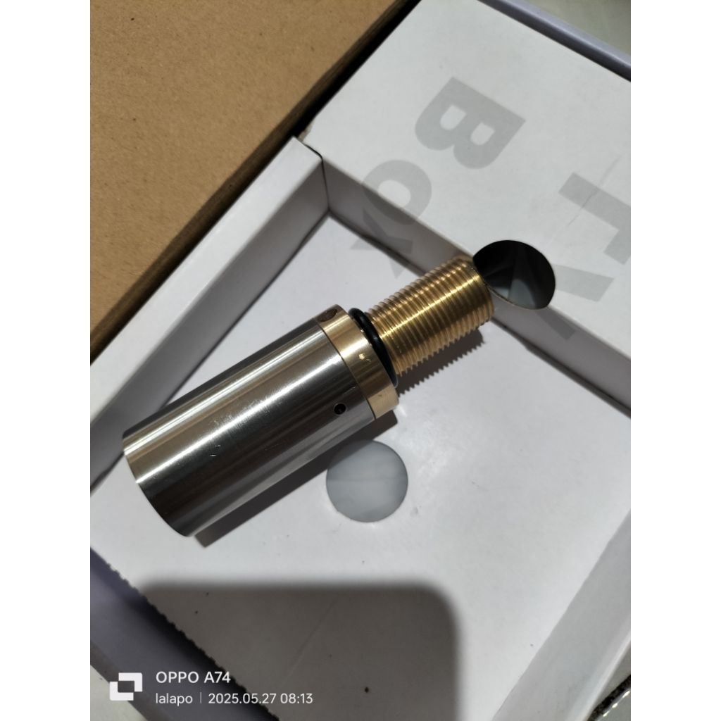 adaptor knockdown regul drat m18 bahan stainless&kuningan