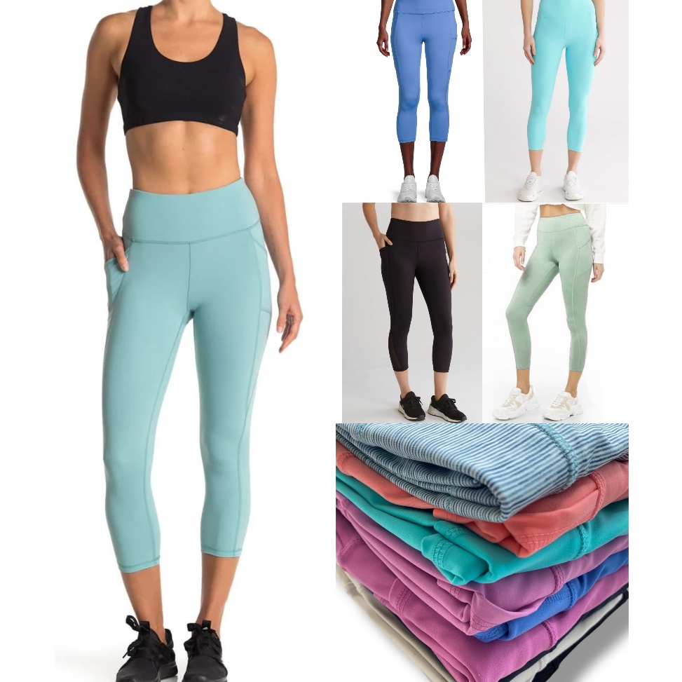 Legging Gottex Side Pocket Capri Leggings 78  785 KODE D5I8
