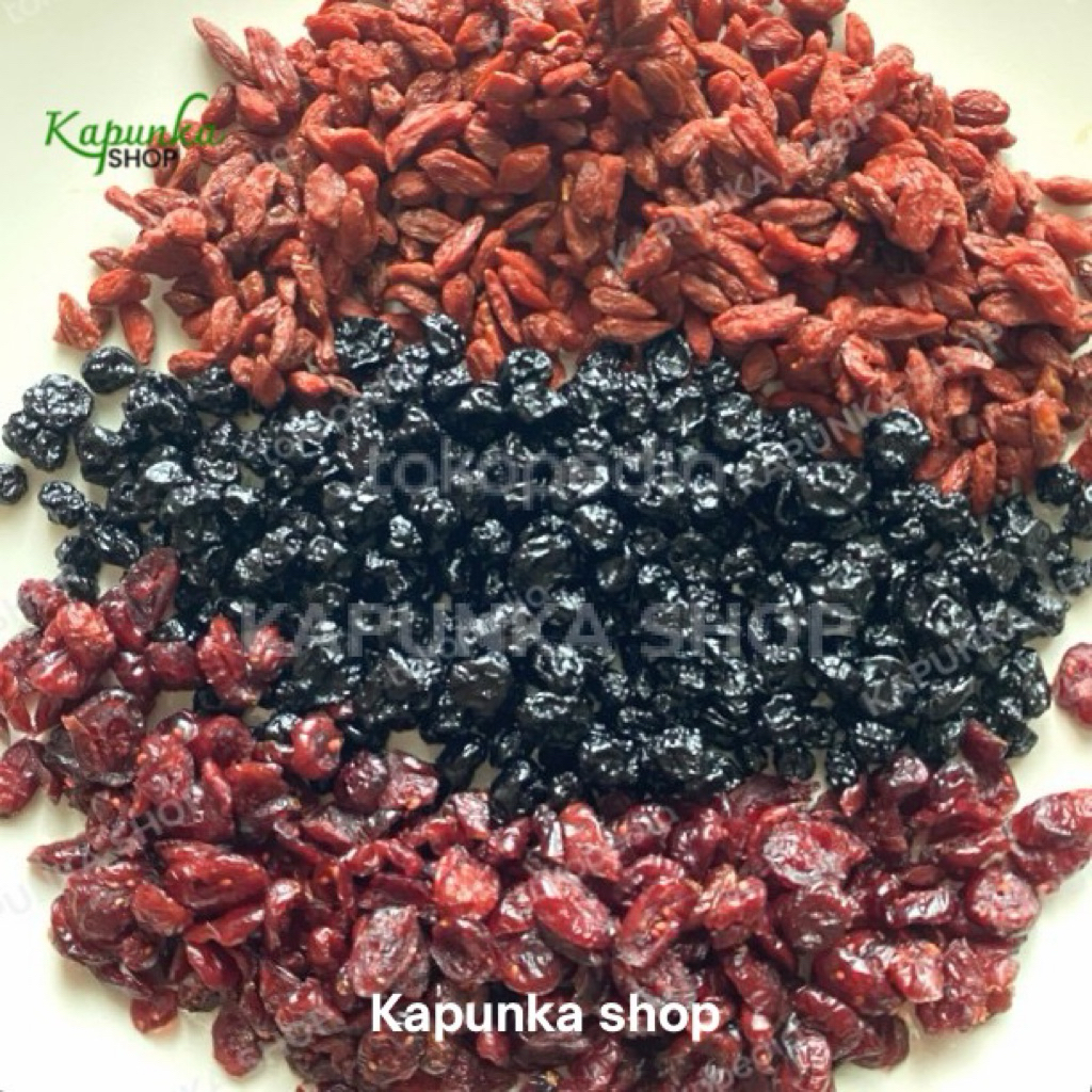 

Mixed berries(gojiberry blueberry cranberry )