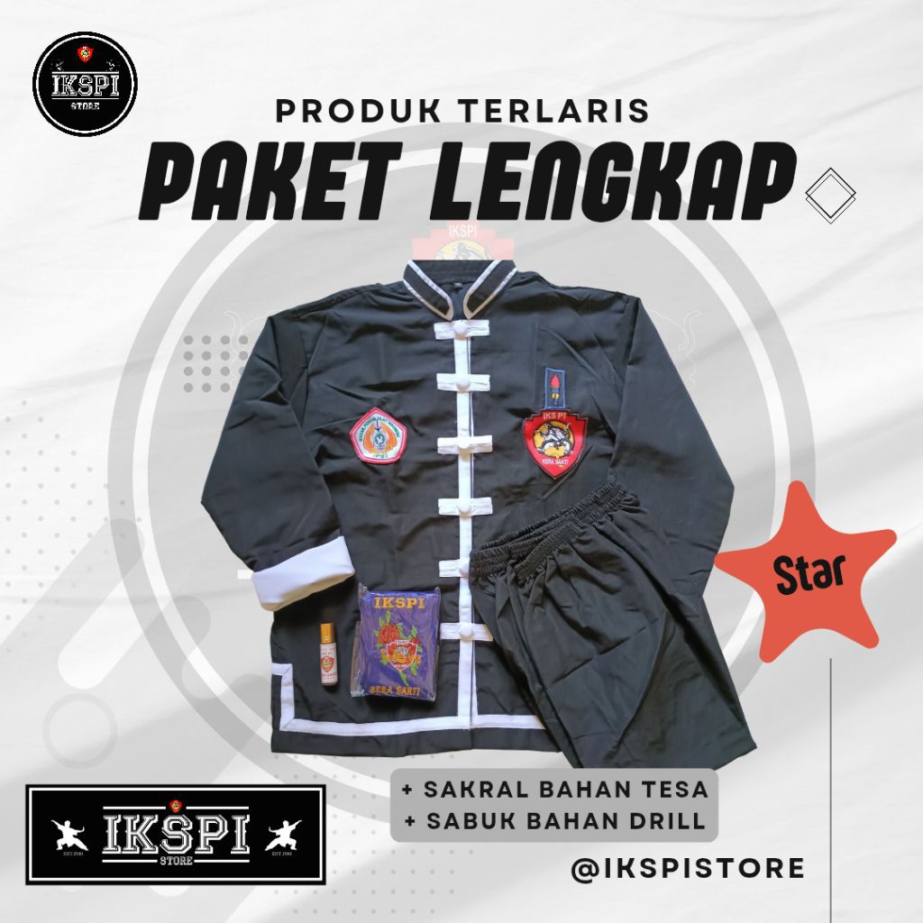 SAKRAL HITAM + SABUK BIRU + MINYAK ASMAK IKSPI