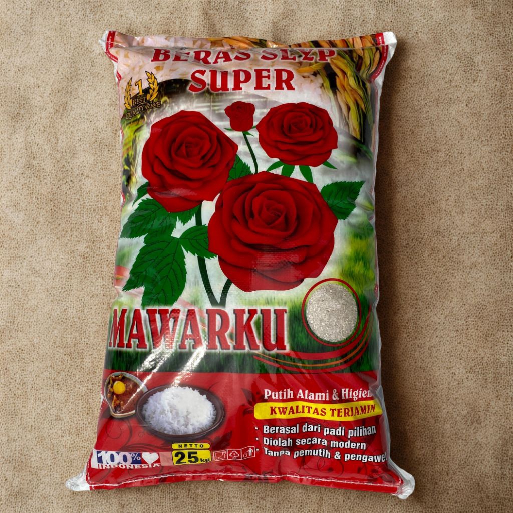 

Beras Mawarku 25Kg - Beras Berkualitas Tinggi - Beras, Pulen