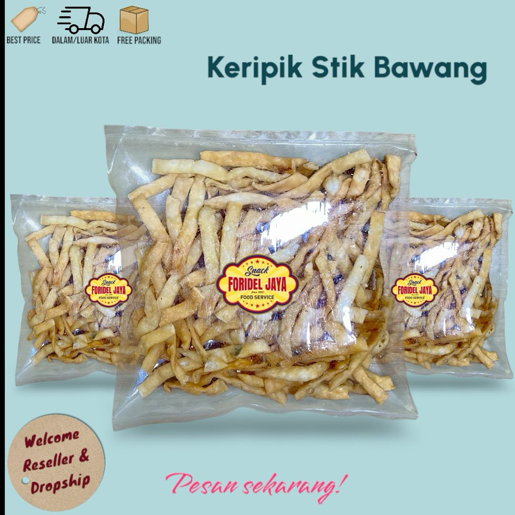 

Snack Stik Bawang Super - Foridel Jaya Snack