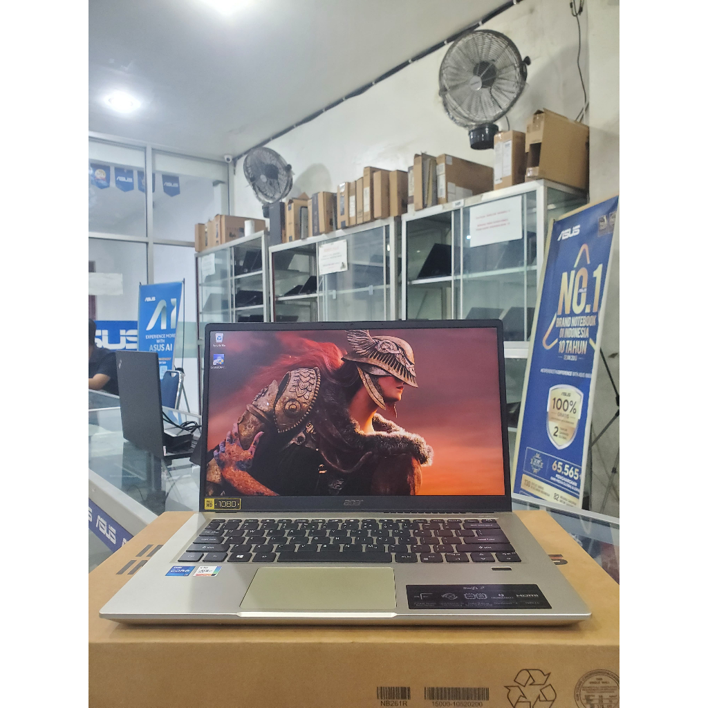 Laptop Acer Swift 3x sf314-510G-i7-1165G7-Ram 16/512Gb-Keyboard Backlight