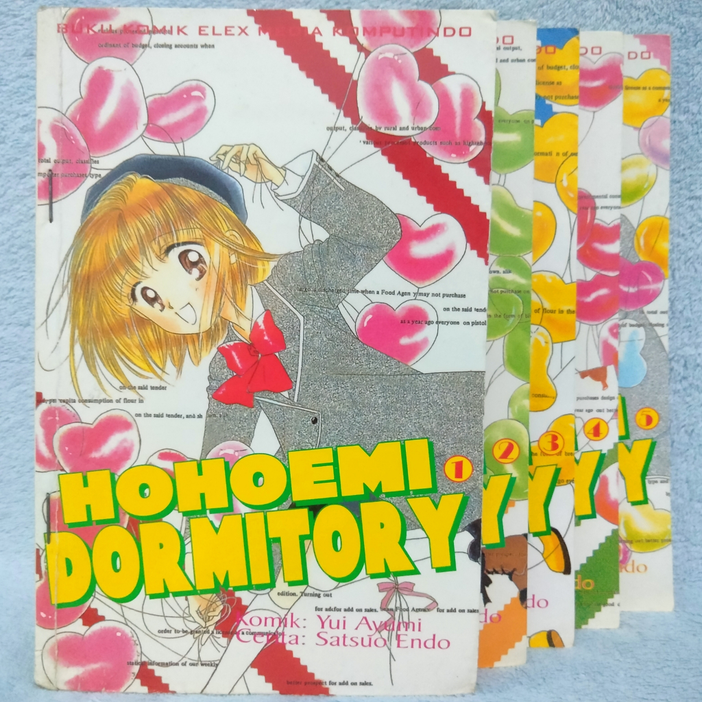 [SET] Komik Hohoemi Dormitory Volume 1-5 Tamat
