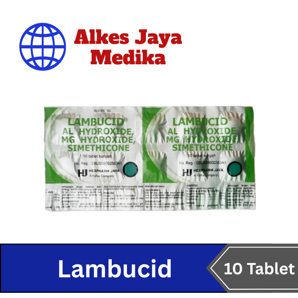 lambucid tablet - obat maag