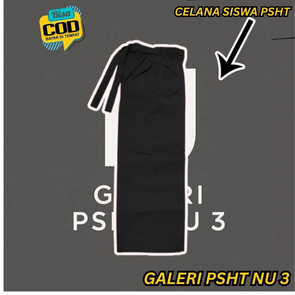 Celana Pencak Silat - Komprang Siswa Psht