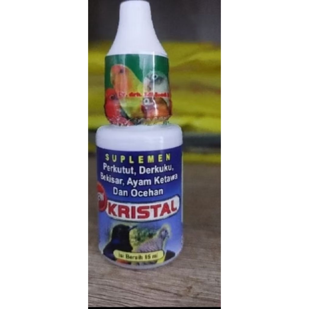 KRISTAL OBAT BURUNG VITAMIN BURUNG PENGKRISTAL MENAMBAH SUARA BURUNG