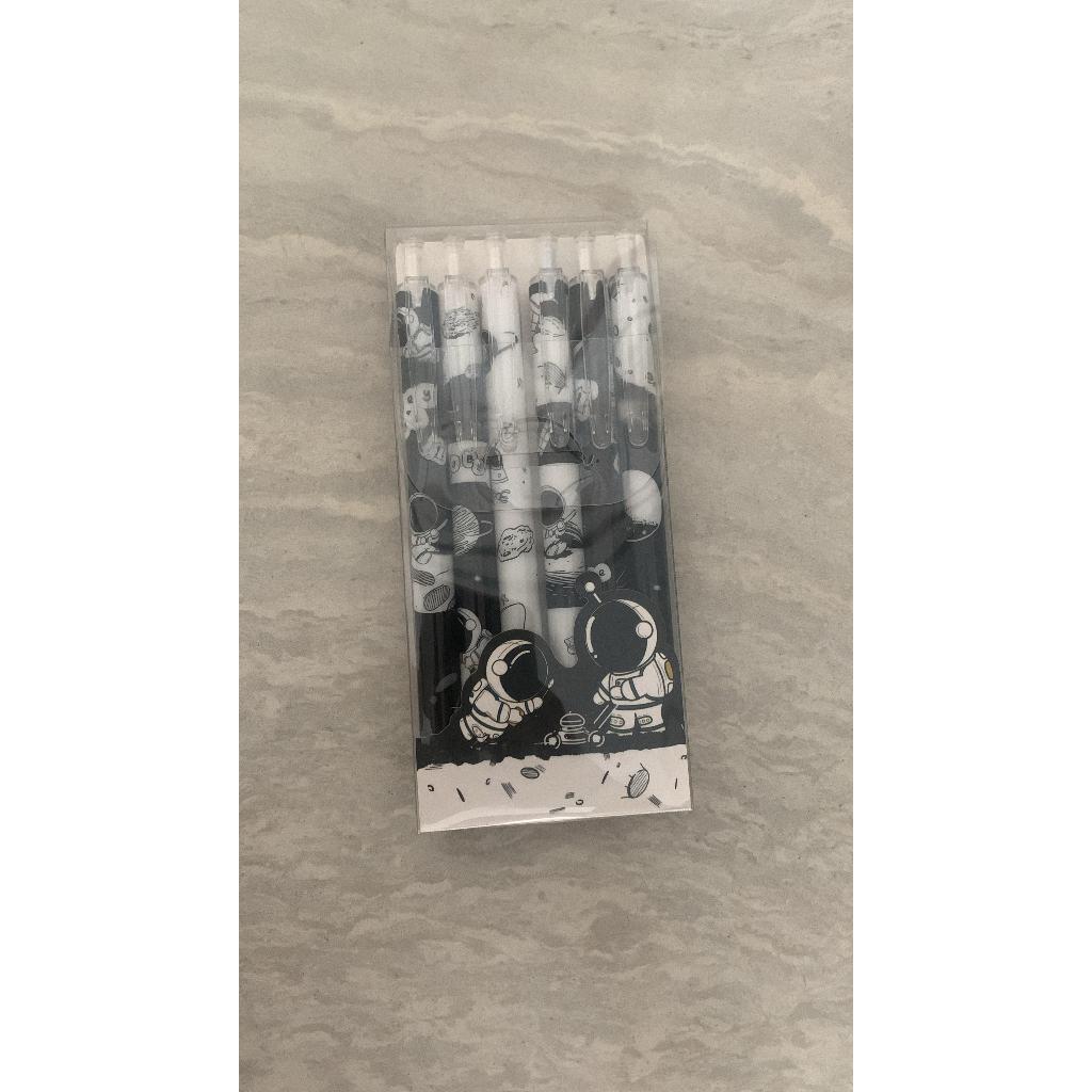 

Pulpen gel set pena pen lucu 0.5mm pulpen aesthetic cute gel pen pulpen 1 pack mekanik pulpen tinta hitam alat tulis stationery