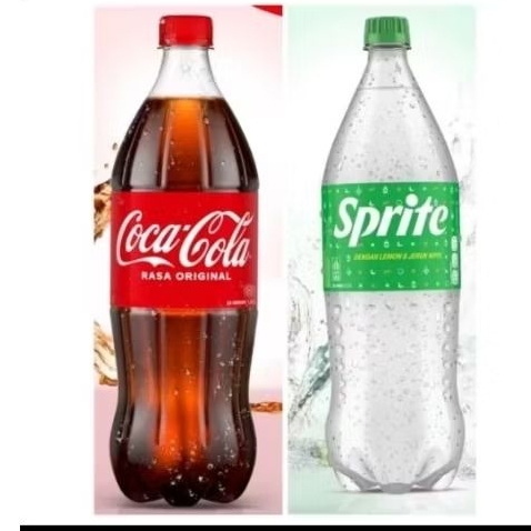 

sprite Cola kemasan 1L