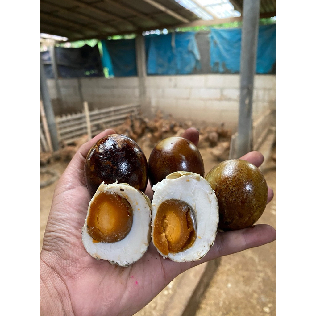 

Telor Asin Asap premium paket 10 Butir