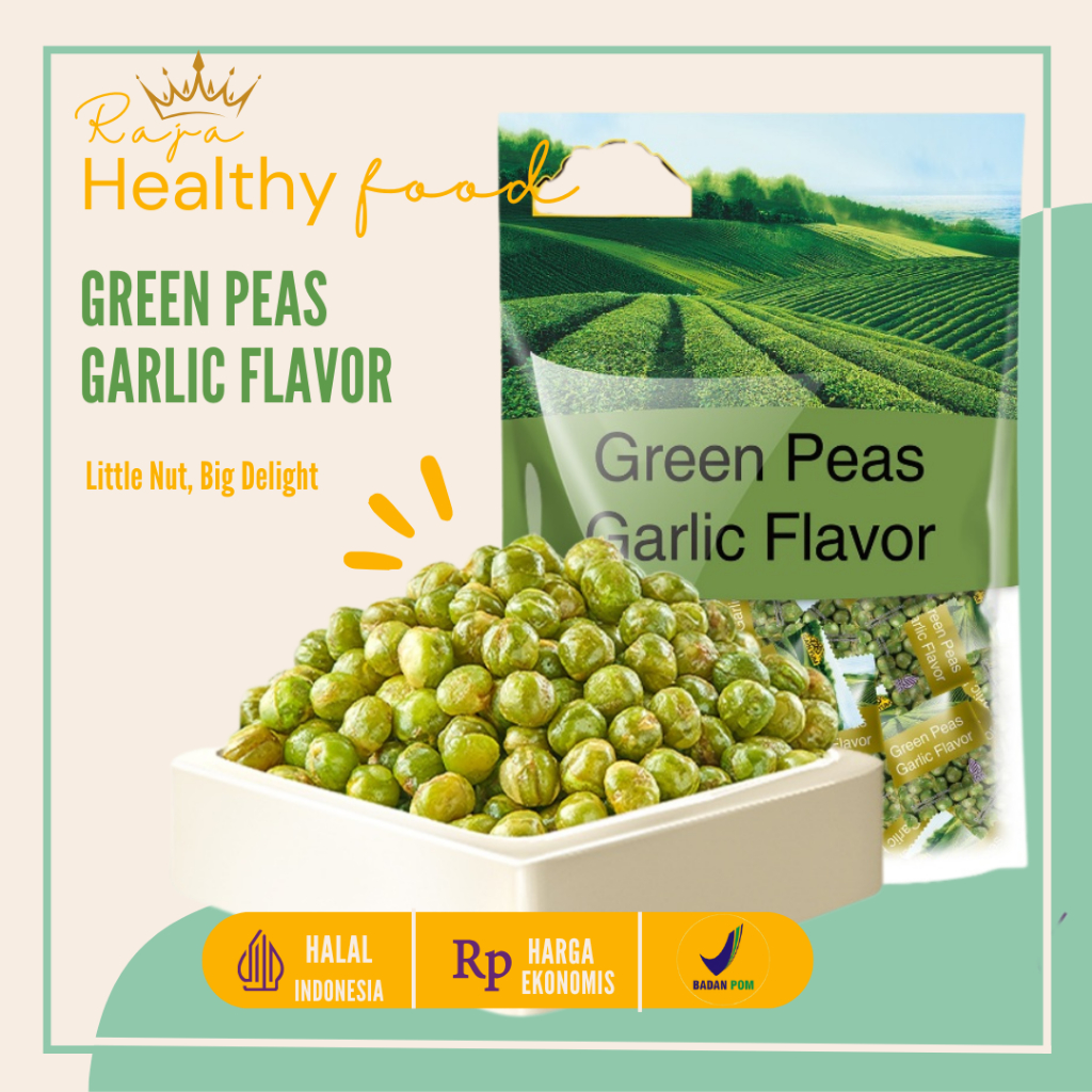

Kacang Polong Gain Yum Rasa Original Green Peas Original Flavor