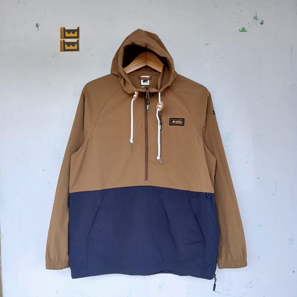 Jacket Halfzip Logos Anorak