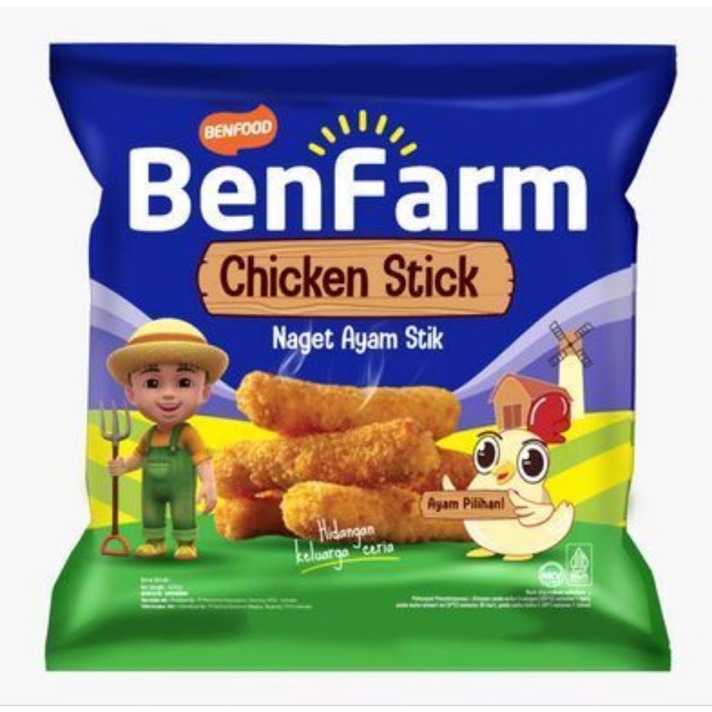 

Benfarm Chicken Stick 400 gr / nugget chicken stick benfarm 400 gr