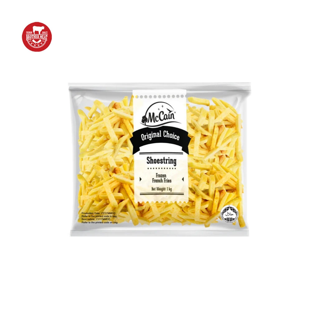 

McCain Original Choice Shoestring 1kg / Kentang Goreng - Brothermeatshop