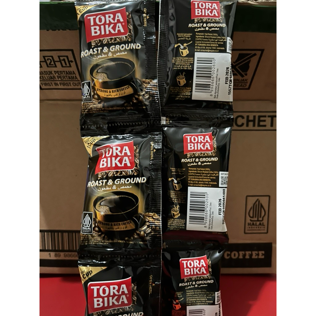 

Torabika roast and ground 1 dus ( isi 20 renceng )