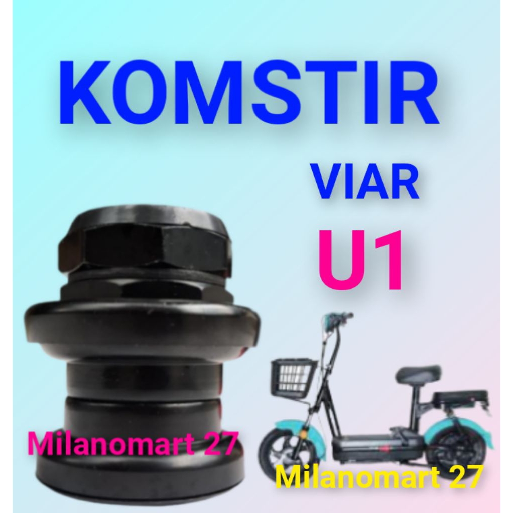 komstir viar U1 kones headset sepeda listrik VIAR UI