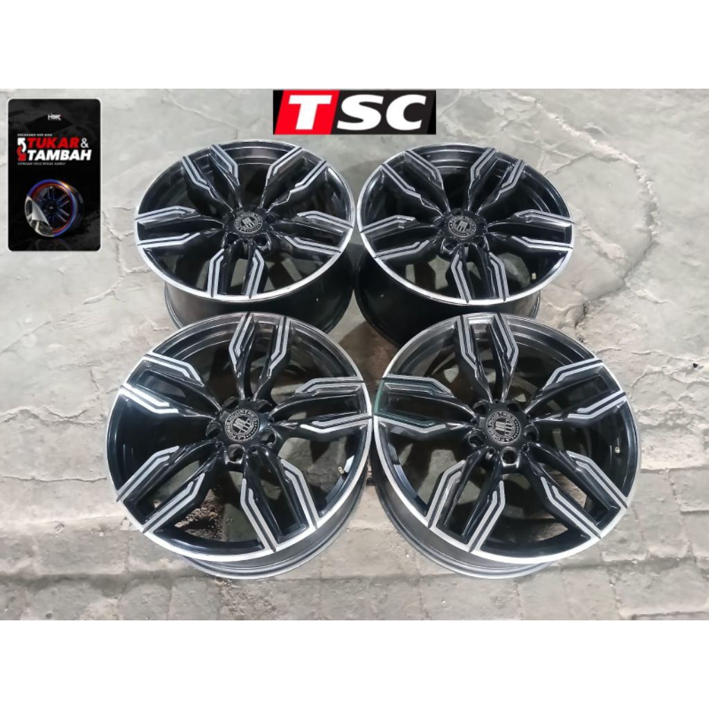 Velg Second BMW HSR Manheim Ring 20 x 8.5/10 Pcd BMW 5x120 ET40