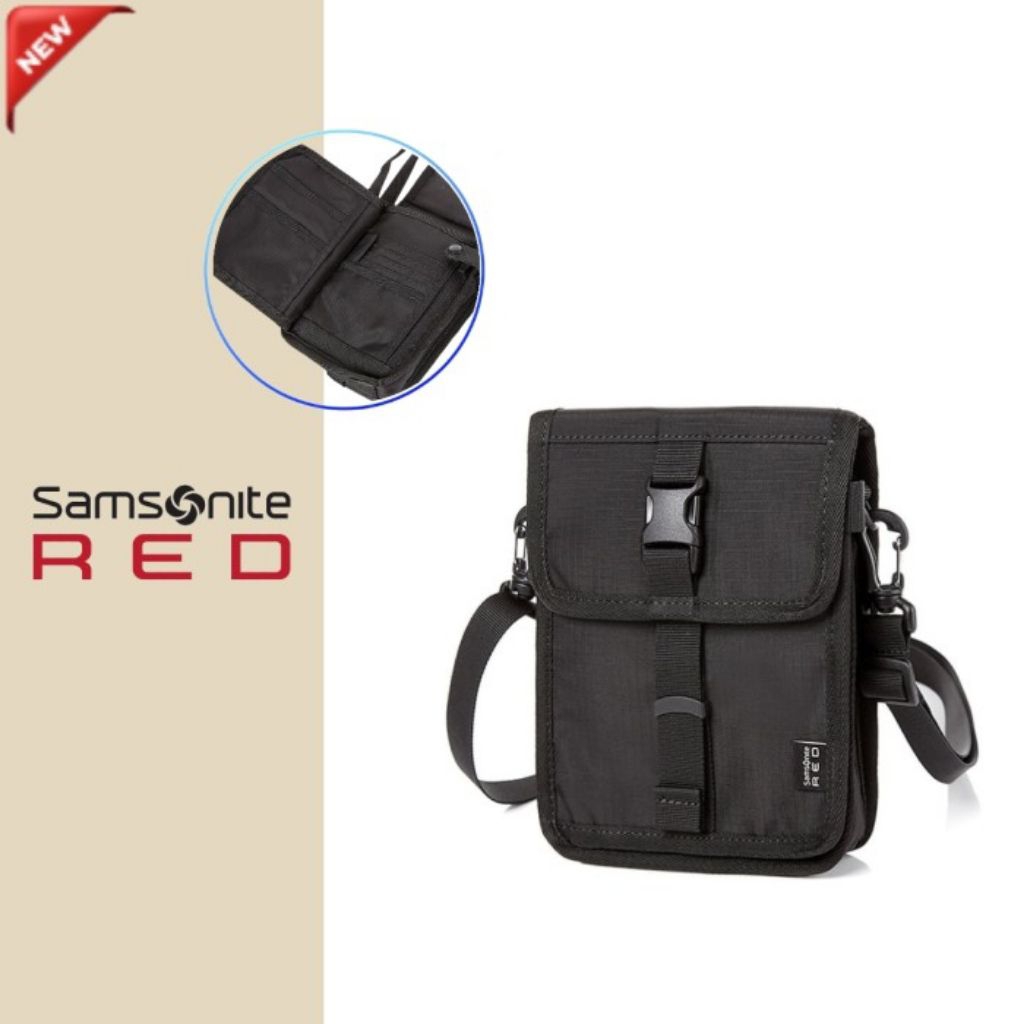 Selempang Passport SAMSONITE RED Marmion Small Crossbody