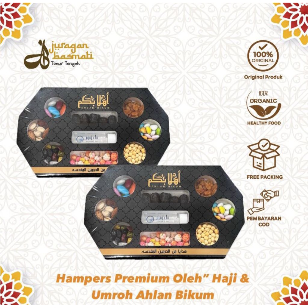 

Hampers Premium Oleh" Haji & Umroh Ahlan Bikum
